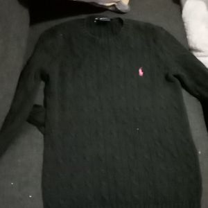Black polo Sweater